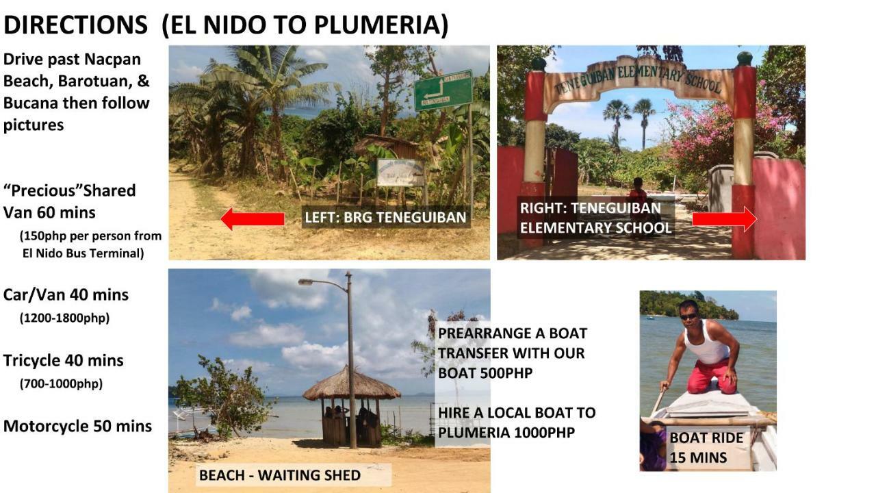 Plumeria Eco-Resort エルニド エクステリア 写真
